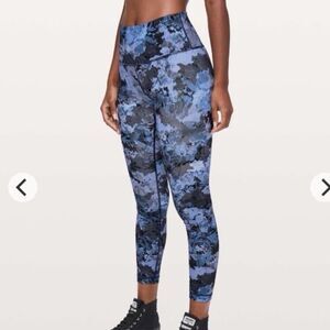 Lululemon Wunder Under Hi-Rise 7/8 Tight *25" Screen Camo Multi (4) #201